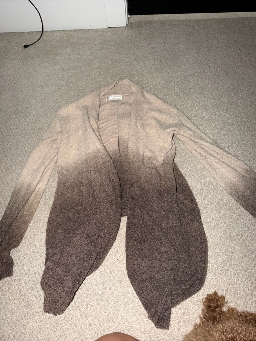 Barefoot Dreams Bamboo Chic Lite Calypso Ombré Cardigan — Size S/M